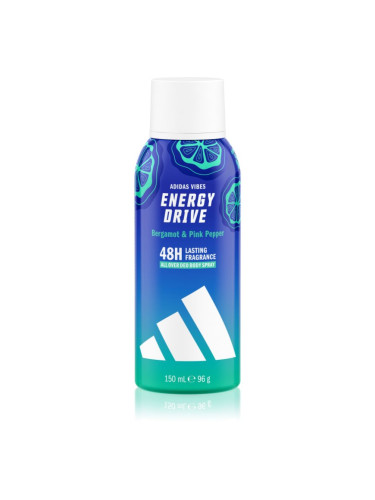 Adidas Vibes Energy Drive дезодорант унисекс 150 мл.