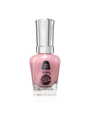 Sally Hansen Miracle Gel™ гел лак за нокти без използване на UV/LED лампа цвят Pixie Chrome 14.7 мл.