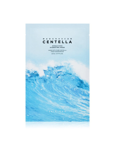 SKIN1004 Madagascar Centella Hyalu-Cica Hydrating Mask платнена маска за лице с хидратиращ и успокояващ ефект 23 мл.