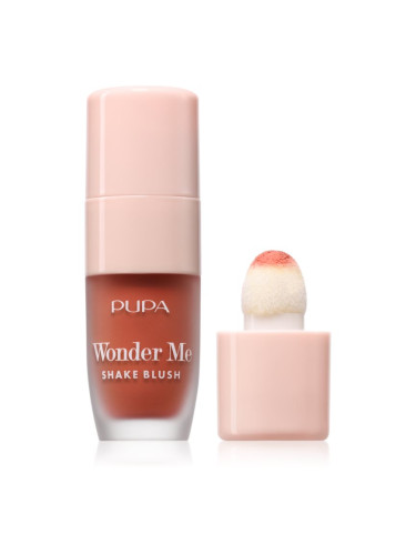 PUPA Milano Wonder Me Shake Blush кремообразен руж за озаряване на лицето цвят 004 5.5 мл.