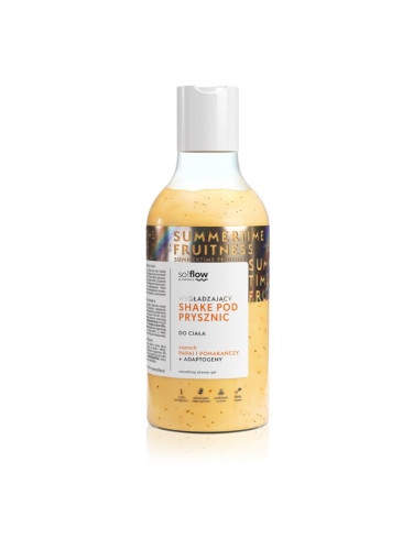 so!flow Smoothing Shower Shake душ гел за всички видове кожа Papaya & Orange 400 мл.
