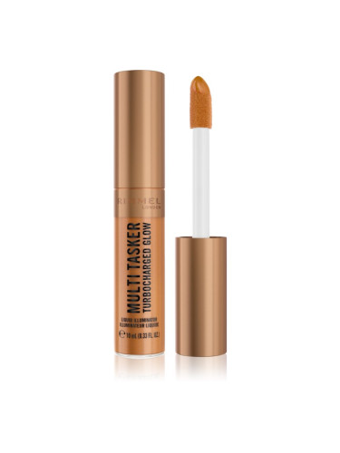 Rimmel Multi-Tasker Turbocharged Glow течен хайлайтър цвят 006 It's Giving Glow 10 мл.