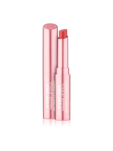 MUA Makeup Academy Hydra Juice Peptide Shimmer Lip Stylo блестящо червило с подхранващ ефект цвят Berry Bliss 1.5 гр.