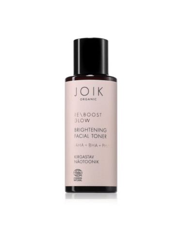 JOIK Organic Re-Boost Glow хидратиращ тоник с ексфолиращо действие 100 мл.