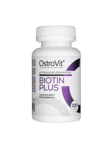 OSTROVIT - Biotin Plus - 100 таблетки