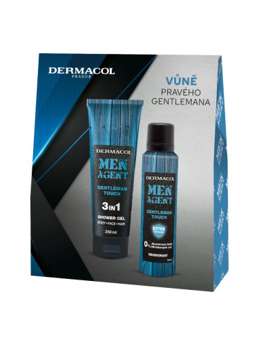 Dermacol Men Agent Gentleman Touch подаръчен комплект за тяло за мъже