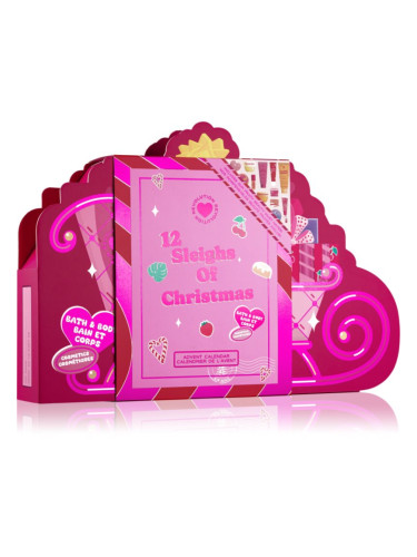 I Heart Revolution Advent Calendar 12 Sleighs of Christmas коледен календар за тяло и лице