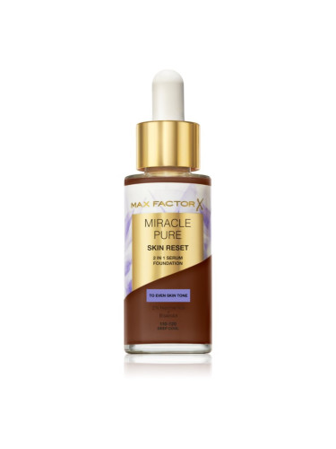 Max Factor Miracle Pure Skin Reset Серум фон дьо тен цвят 110-120 Deep Cool 30 мл.