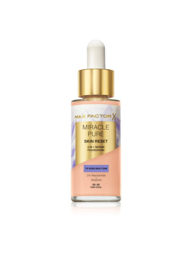 Max Factor Miracle Pure Skin Reset Серум фон дьо тен цвят 20-35 Fair Cool 30 мл.