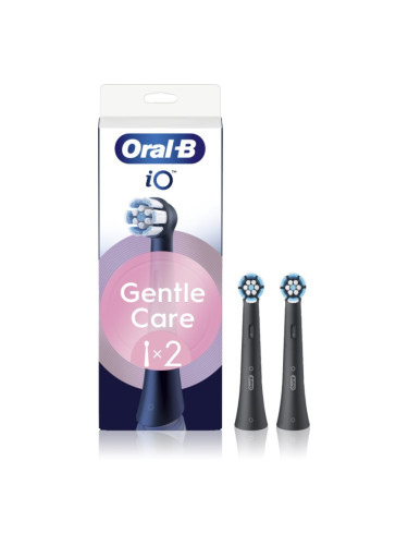Oral-B iO Gentle Care сменяеми глави за чувствителни венци Black 2 бр.