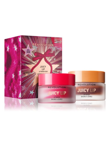 Makeup Revolution Makeup set Juicy Peptide подаръчен комплект за устни
