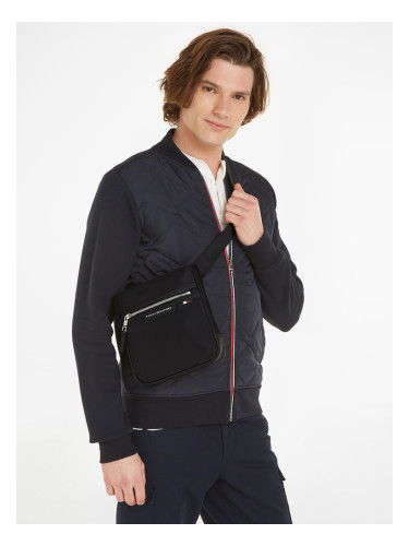 Black Men's Shoulder Bag Tommy Hilfiger Urban Repreve Mini Crossover