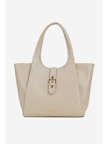 Чанта шопърка с щипка NOBO