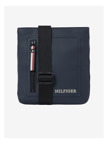 Dark Blue Men's Shoulder Bag Tommy Hilfiger Pique Mini Crossover