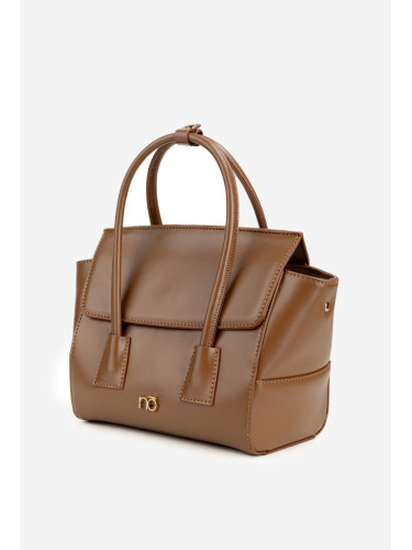 Малка чантичка Куфар NOBO BAG5800-M17 светлокафява