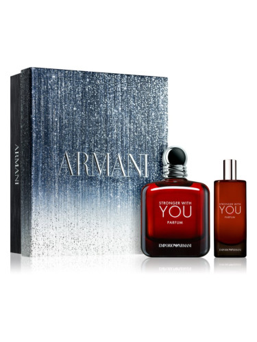 Armani Emporio Stronger With You Parfum подаръчен комплект за мъже