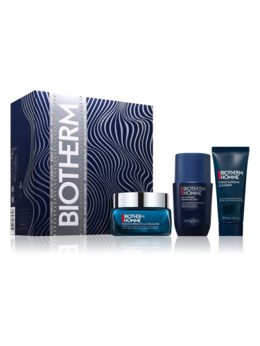 Biotherm Homme Force Supreme Face Reshaper Cream подаръчен комплект за мъже
