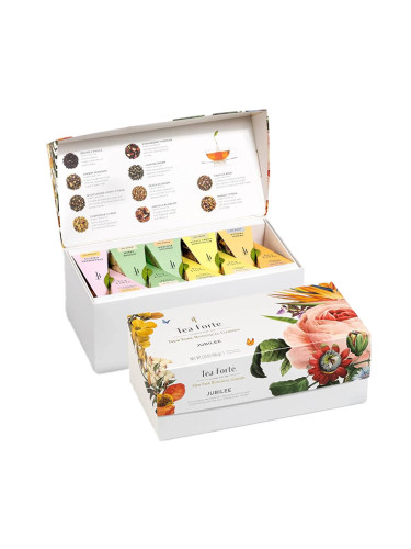 Подаръчна кутия Tea Forte Jubilee 10 бр. пирамидки