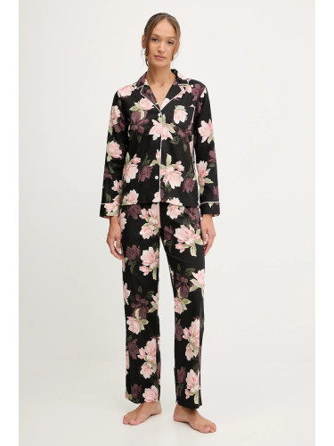 Пижама Lauren Ralph Lauren дамска в черно ILN92438