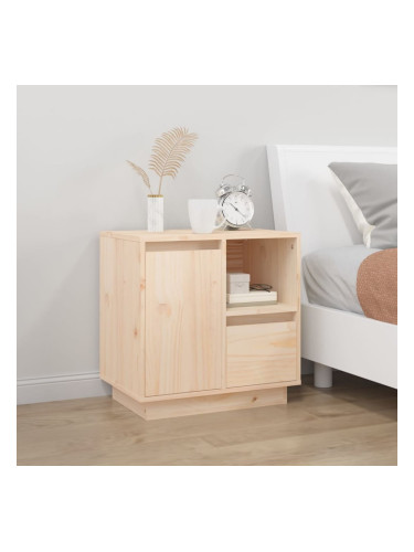 Sonata H Нощно шкафче, 50x34x50 см, борово дърво масив
