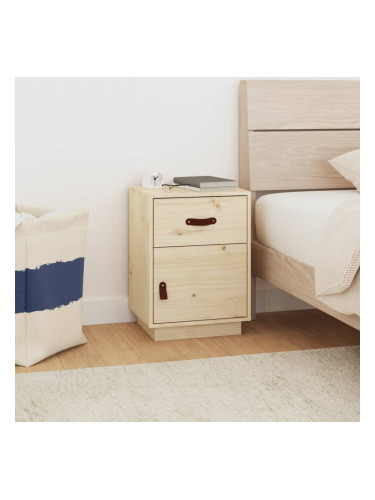 Sonata H Нощно шкафче, 40x34x55 см, борово дърво масив