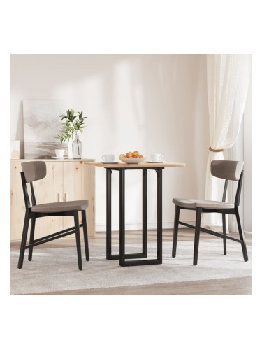 Sonata H Крака за трапезна маса, O-рамка, 40x40x73 см, чугун