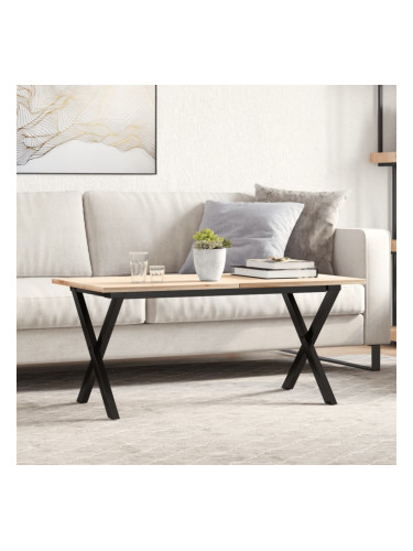 Sonata H Крака за кафе маса, X-рамка, 70x30x43 см, чугун