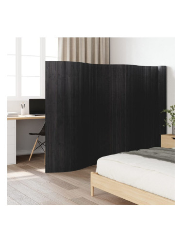 Sonata H Преграда за стая, сив, 165x800 см, бамбук