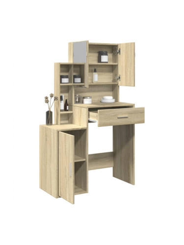 Sonata H Тоалетка с шкаф, дъб сонома, 80x35x132 см