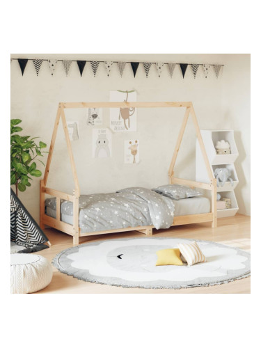Sonata H Рамка за детско легло 80x160 см масивна борова дървесина
