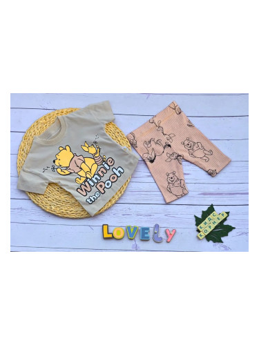 Бебешки летен комплект Winnie Pink