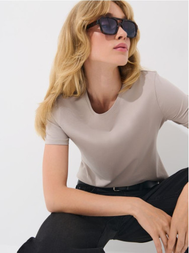 Mohito - Тениска BASIC - сиво