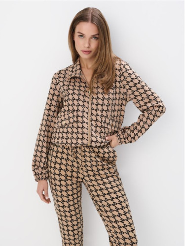 Mohito - Суитшърт с цип - бежово