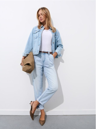 Mohito - Дънки с колан - син