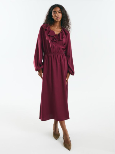 Mohito - Миди рокля - кларет