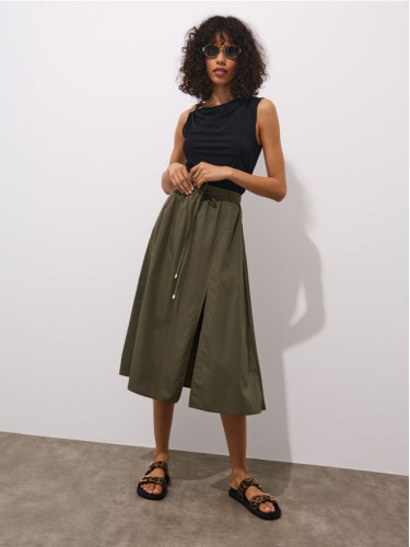 Mohito - Памучна пола - зелено