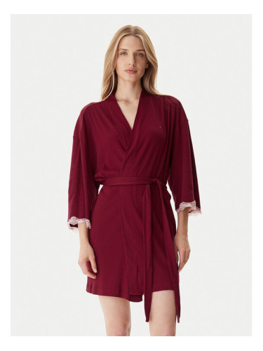 Tommy Hilfiger Халат UW0UW06076 Червен