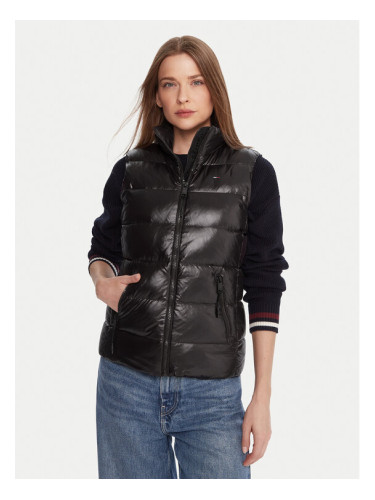 Tommy Jeans Жилетка за костюм DW0DW21622 Черен Slim Fit