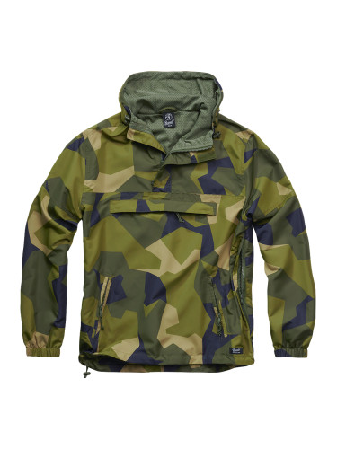 Мъжка лятна ветровка в зелен камуфлаж Brandit camo M90