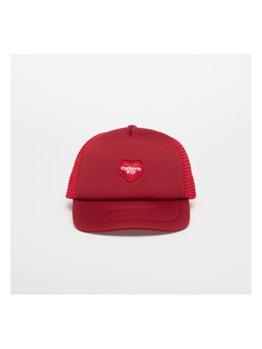 Шапка Carhartt WIP Heart Patch Trucker Cap Scarlet Universal