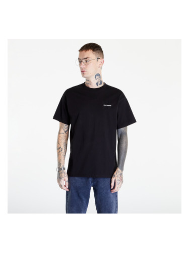 Тениска Carhartt WIP S/S Script Embroidery T-Shirt Black S
