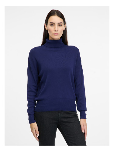 Navy Blue Women's Turtleneck Sweater ORSAY - Women's