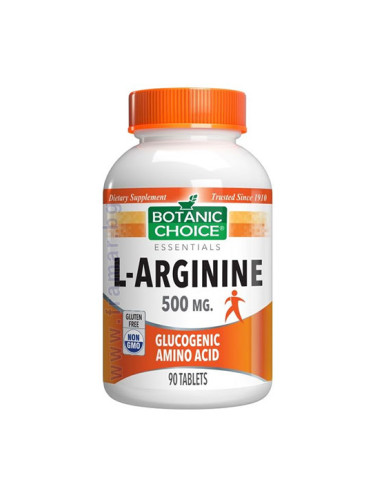 БОТАНИК ЧОЙС L-АРГИНИН таблетки 500 мг * 90 