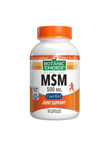 БОТАНИК ЧОЙС МСМ капсули 500 мг * 90