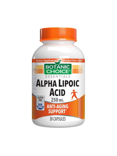 БОТАНИК ЧОЙС АЛФА ЛИПОЕВА КИСЕЛИНА капсули 250 мг * 30