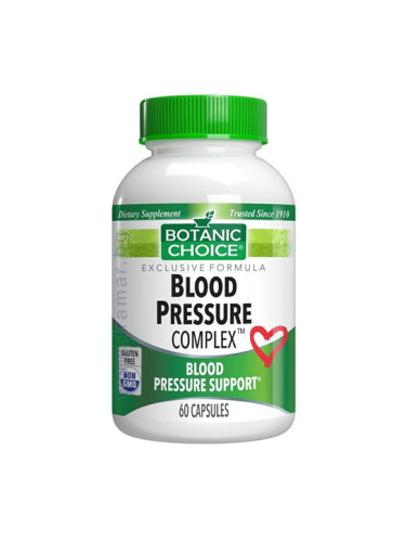 БОТАНИК ЧОЙС КОМПЛЕКС ЗА КРЪВНОТО НАЛЯГАНЕ капсули * 60 