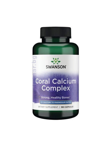 СУОНСЪН КОРАЛОВ КАЛЦИЕВ КОМПЛЕКС капсули * 180 