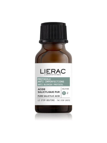 Lierac Anti-Blemish Protocol The Peeling пилинг за лице със салицилова киселина 15 мл.