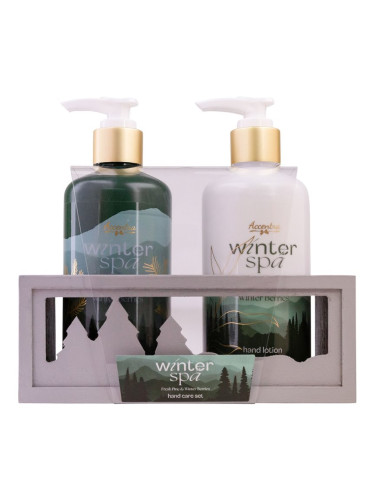 Accentra Winter Spa подаръчен комплект за ръце аромати Fresh Pine & Winter Berries