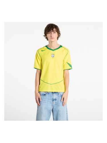 Джърси Nike Men's Soccer Replica Jersey Brazil 2004 Total 90 Reissue Opti Yellow/ Apple Green/ Apple Green L